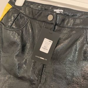 I'm First She's Last Pants - Black/Yellow